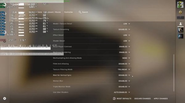 Core i5 10300H + GTX 1650 Ti = CS: GO
