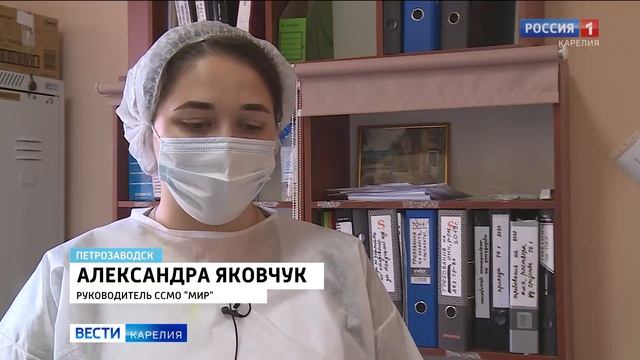 Студенческий отряд медиков «МИР» помогает врачам больницы скорой помощи в Петрозаводске смотреть онлайн