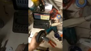 Выпрессовка подшипника из колеса лыжи роллеров swenor skate 2