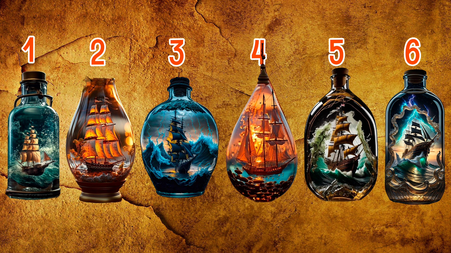 Выберите корабль в бутылке и узнайте какие достижения тебя ждут впереди? смотреть онлайн