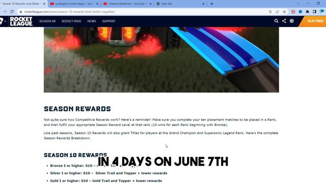 Double The Rewards In One Season!? Rocket League Season 10 Ranked Rewards