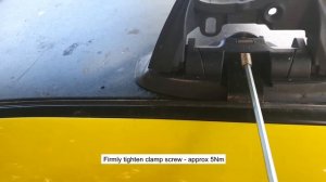 How to install roof racks Suzuki Swift 2004-2010