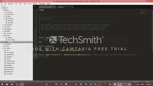 Simple Task Add And Show in Laravel using Mysql 5.3 смотреть онлайн