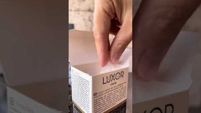Крем-краска для бровей и ресниц с эффектом увеличения объема LUXOR смотреть онлайн