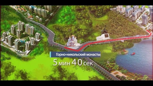 От микрорайона "Речной" до центра. Сколько ехать? смотреть онлайн