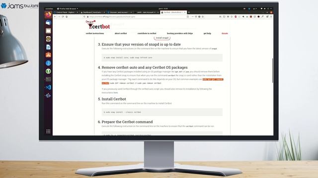 Install JAMS on a server using Ubuntu 20.04 смотреть онлайн