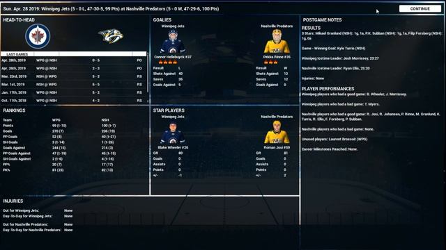 Franchise Hockey Manager 5 - 2019 NHL Playoff Simulation смотреть онлайн