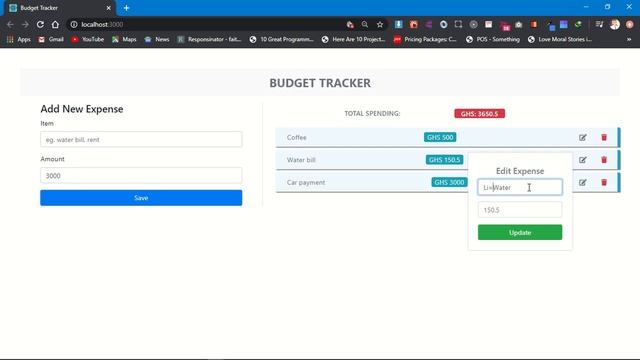 Budget Tracker in React, JavaScript Project Ideas #12 смотреть онлайн