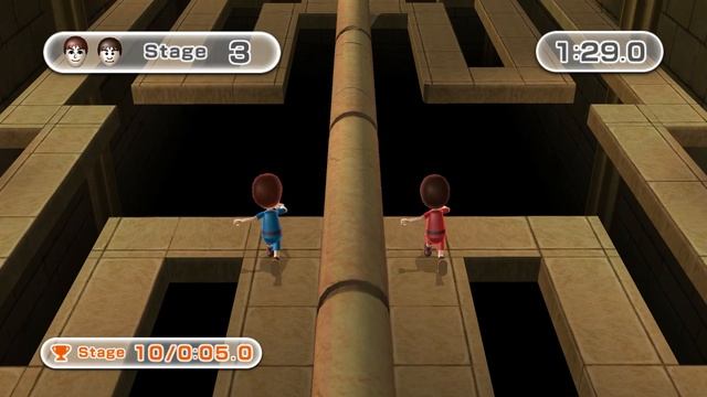 Wii Party - Challenges (2 Players, Shifty Gifts, Tippy Traverse) смотреть онлайн