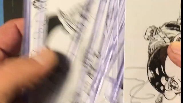 100 sketch cards completed!!??? смотреть онлайн