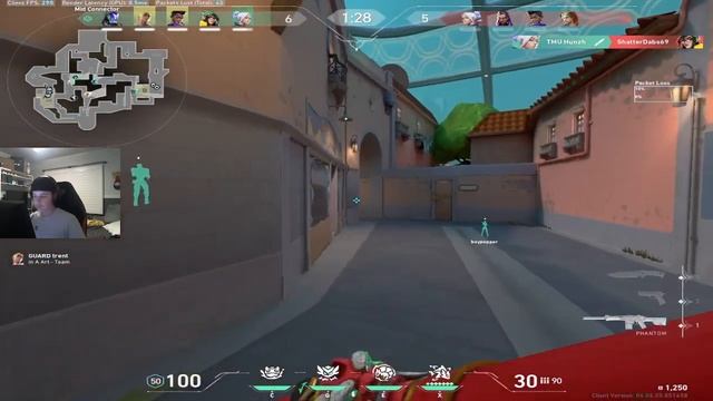 GUARD TRENT PLAYS AS GEKKO ON PEARL MAP! [ VALORANT PRO REPLAYS ] смотреть онлайн