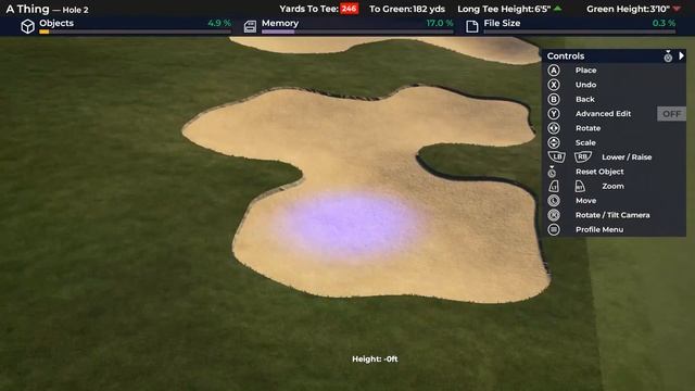 PGA Tour 2K21 Course Design - Hole Timelapse #1 смотреть онлайн