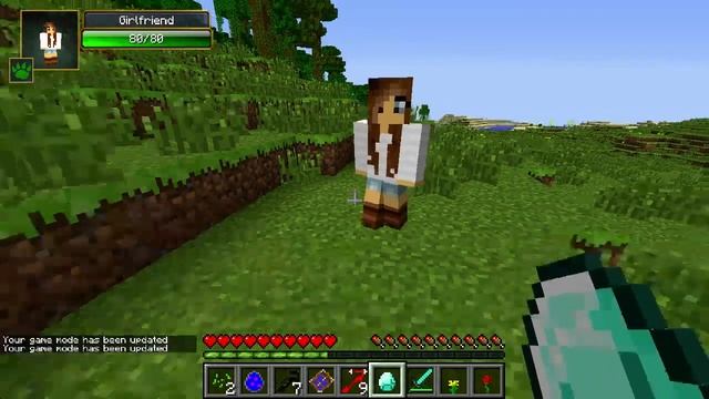 Minecraft Mods: GIRLFRIENDS MOD - BIKINIS, DANCING, LOVE!