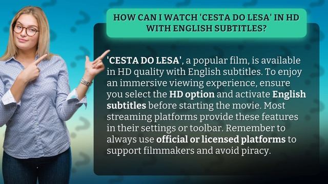 How Can I Watch 'CESTA DO LESA' in HD with English Subtitles? смотреть онлайн