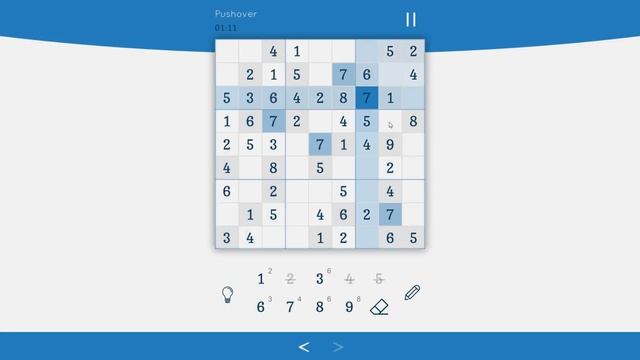Sudoku Zenkai - Pushover - Solo in 2min 25s 755ms смотреть онлайн