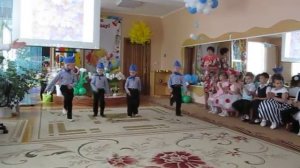 Танец "Солдатики". Средняя группа.