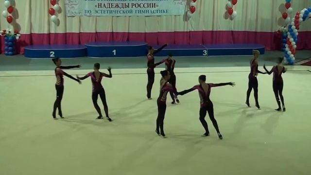 Эстетическая гимнастика - "Экспрессия" смотреть онлайн