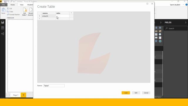 What is enter data in power bi desktop || laxmi skills power bi desktop смотреть онлайн