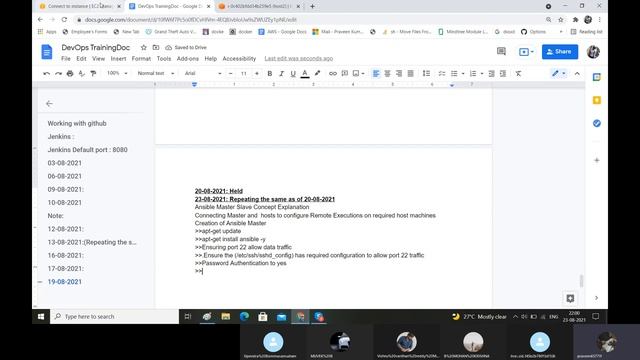Ansible Master Slave Configuration in Telugu смотреть онлайн