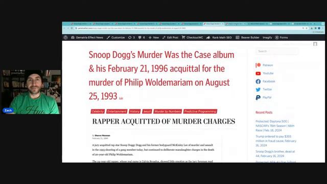 Snoop Dogg's brother Bing Worthington, dead at 44, February 15, 2024 смотреть онлайн