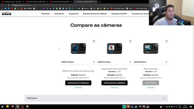 Vale a pena comprar a gopro hero 11 Black? Comparativo completo entre Hero 9 Hero 10 e Hero 10 Blac смотреть онлайн