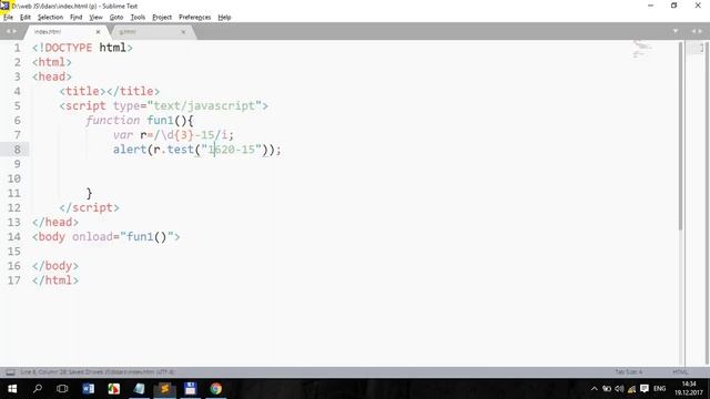 Javascriptda regular expression смотреть онлайн