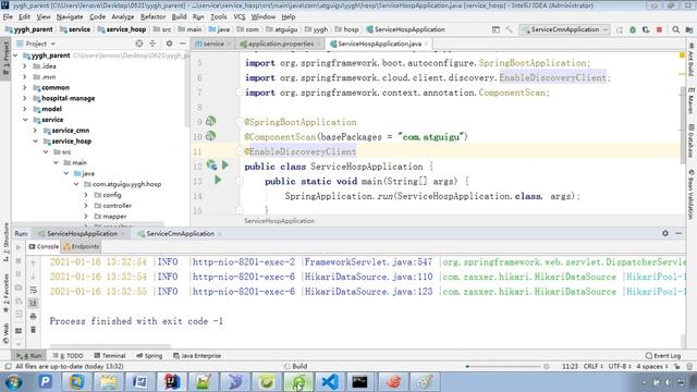 82 尚硅谷 尚医通 后台系统 医院管理 医院列表 Nacos注册服务 смотреть онлайн