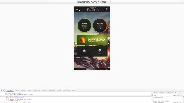 Rise of the Endor Website HTML Template смотреть онлайн