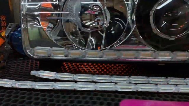 Bi-LED фары DAF FX 95-105 (линзы) смотреть онлайн