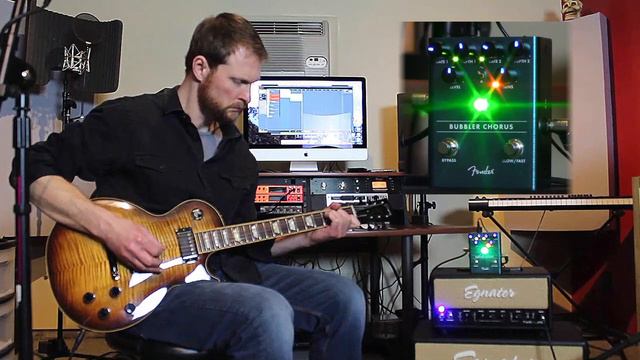Fender Bubbler Chorus Pedal Demo смотреть онлайн