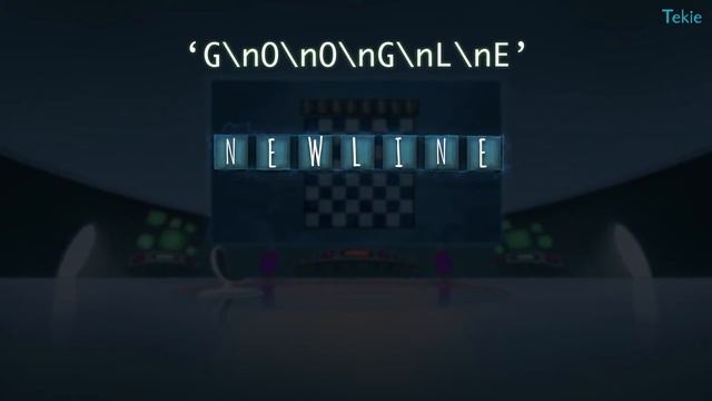 How to add a new line in Python? Tekie Byte #21 смотреть онлайн