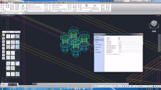 CREATING BOLTS IN AUTODESK ADVANCE STEEL 2016 смотреть онлайн