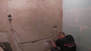 ШТРОБЛЕНИЕ ПОД ТРУБЫ. ШТРОБЫ ПОД ТРУБУ. ШТРОБЛЕНИЕ БЕТОНА. ШТРОБЛЕНИЕ БЕЗ ПЫЛИ. РАБОЧИЙ МЕТОД.