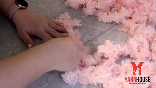 НОВИНКА!!! ОБЗОР ПРЯЖИ ALIZE PUFFY FUR (aлизе пуффи фур). Как вязать???!!! смотреть онлайн