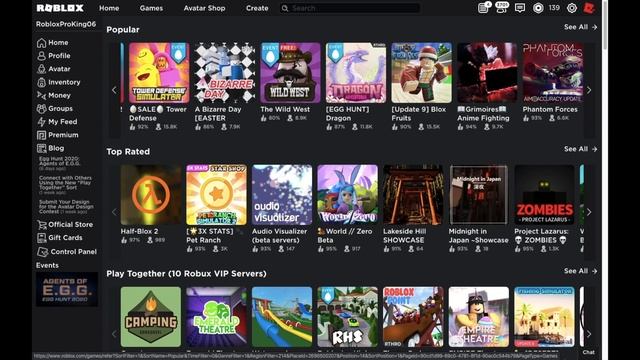 The Roblox Popular Page Is Broken! Roblox Front Page! смотреть онлайн