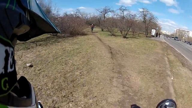 Kdx250sr после переборки цпг, первая вылазка