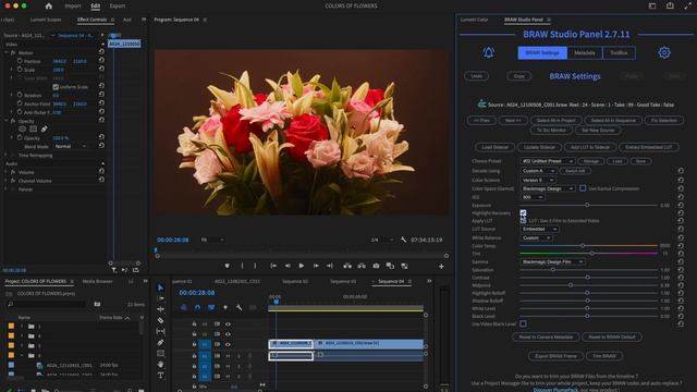 Как классно и быстро делать BRAW цвет с камер Blackmagic