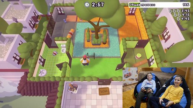 Tools Up! Братья близнецы A2BRO играют в игру на PS4 (обзор, gaming) смотреть онлайн