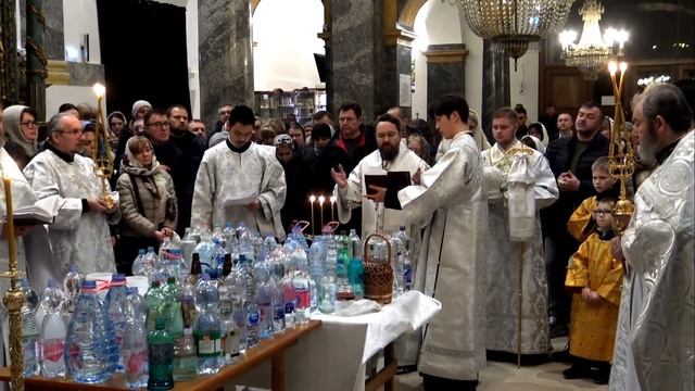 Великое освящение воды. Будапешт (2023.01.19) смотреть онлайн