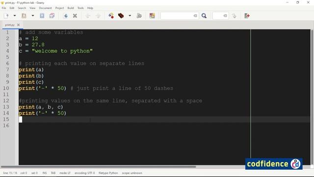 6 - Python print() Function Explained смотреть онлайн
