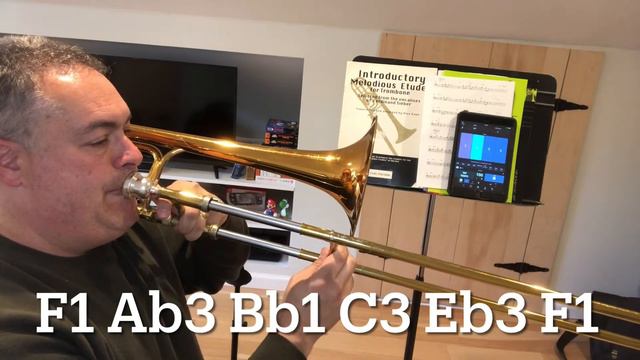 F Minor Pentatonic Scale for Trombone смотреть онлайн
