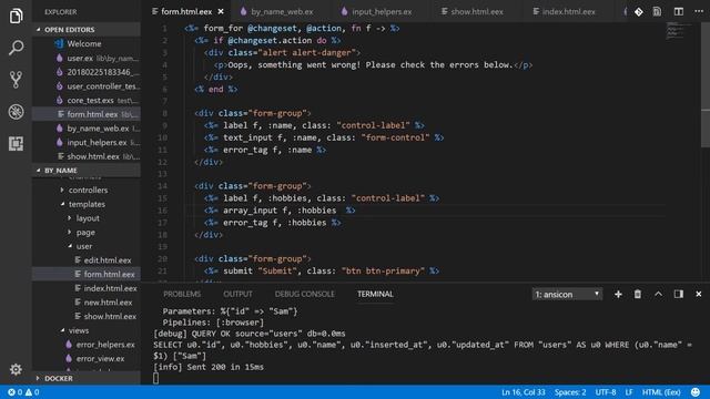 Form inputs for lists as array ecto types in Phoenix смотреть онлайн