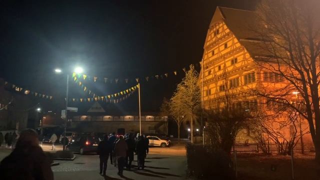 Spaziergang/Demonstration Ehingen, Germany - 14.2.2022 Mit Kommentaren/with Interviews.