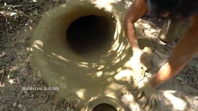 Secret Underground House And Temple Water Slide Swimming Pool Underground смотреть онлайн