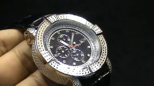 Black Urban Watch Real Diamond Watch by Just Bling смотреть онлайн