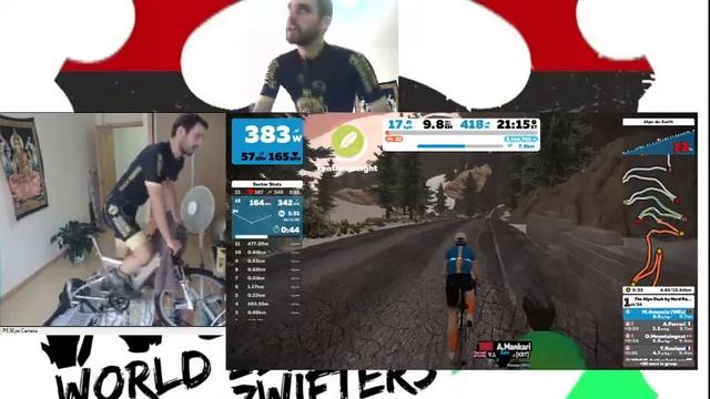 The Alpe Dash By Herd Racing league !! 1st place cat A смотреть онлайн