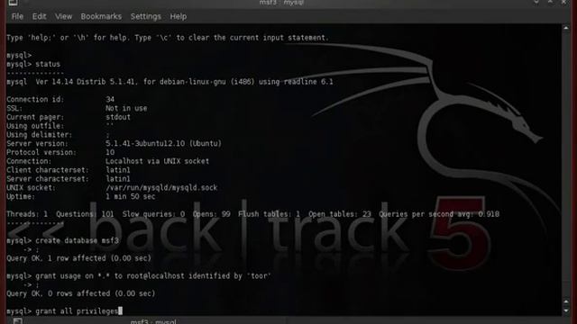 Metasploit with Mysql Stand Alone Server - YouTube.flv смотреть онлайн