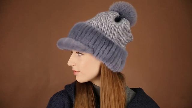 Интернет-магазин меховых шапок. Шапка из меха норки на трикотаже смотреть онлайн