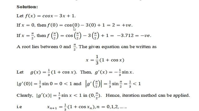 Fixed point iteration method смотреть онлайн