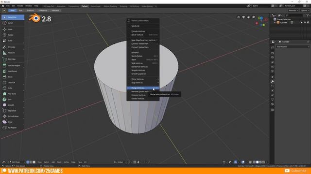 Merge | Blender 2.8 & 2.79 Tutorial смотреть онлайн